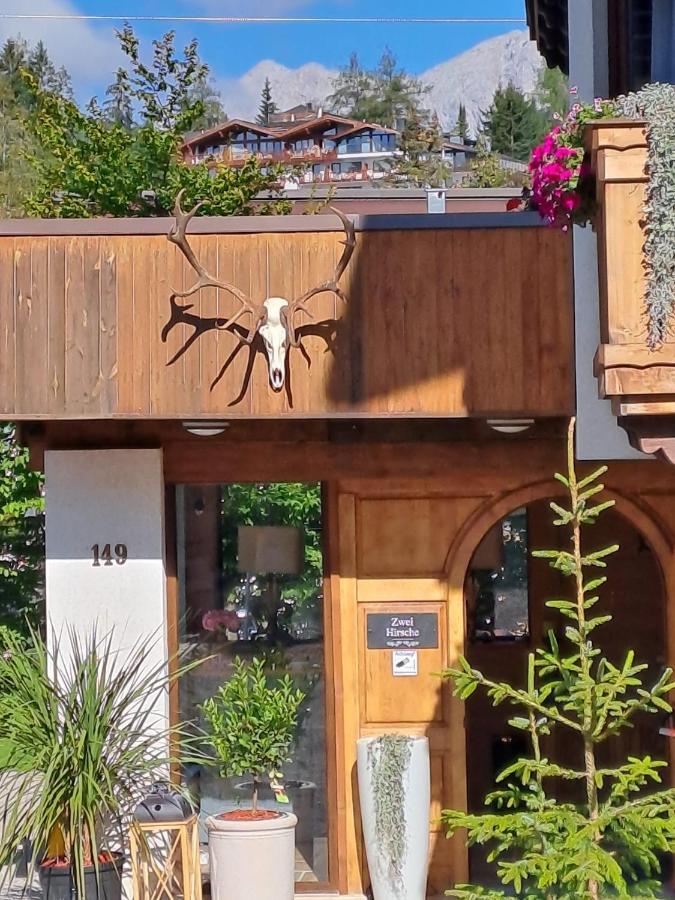 Villa Zwei Hirsche Seefeld in Tirol Exterior foto